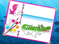 image Sea Creatures Coloring Book