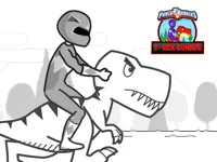 image Power Rangers T-Rex Runner