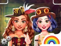 image Princess Girls Steampunk Rivalry