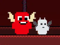 image Happy Devil and UnHappy Angel