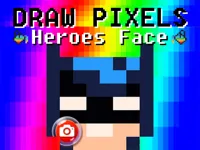 image Draw Pixels Heroes Face