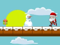 image Running Santa