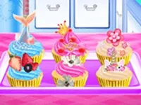 image Girls Happy Tea Party Cooking