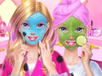 image Best Friends Sleepover Party - Makeover Game