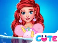 image Princess Turned Into Mermaid