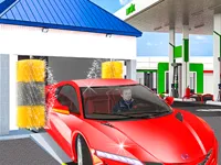 image Gas Station: Car Parking