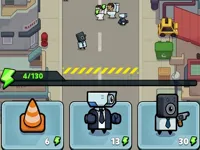 image Toilet Fight Police vs Zombie