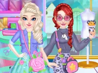image Fashion Princess Sewing Clothes