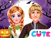 image Royal Couple Halloween Party