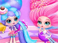 Cotton Candy Style Hair Salon - Fancy Hairstyles