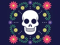 image Colorful Skull Jigsaw