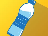 image Leap the bottle