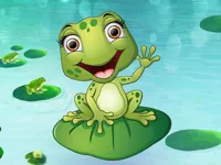 image Greedy frog
